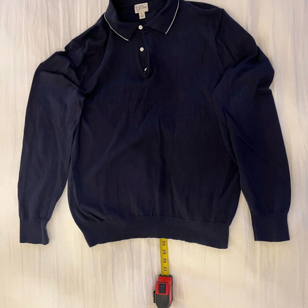 Men’s J. Crew Dark Blue Knit Top